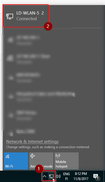 cannot identify mac address on network