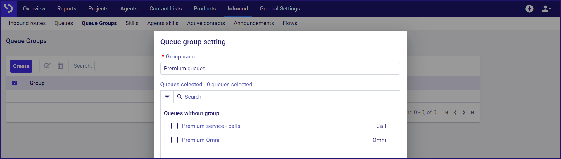 Configure Group and Create Group now on Mobile - Announcements